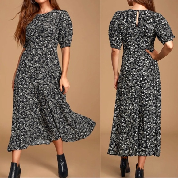 Free People Dresses & Skirts - Free people floral midi dress